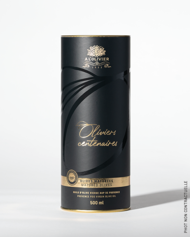coffret huile d'olive - oliviers centenaires