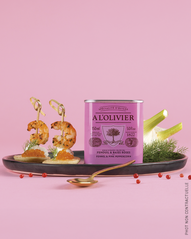 Fennel & pink peppercorn...