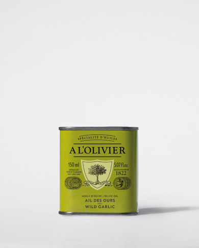 Wild garlic aromatic olive oil