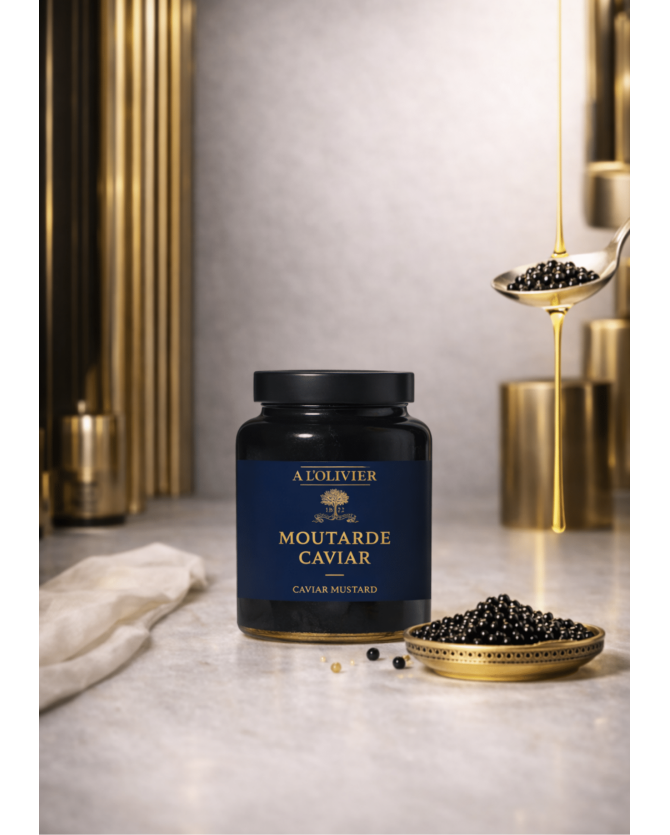 caviar édition - moutarde pot grès 100g