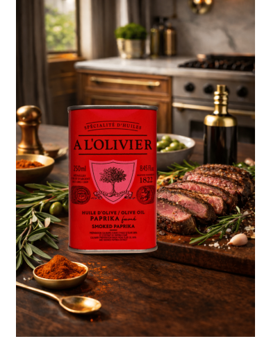 Huile d'olive Paprika fumée...