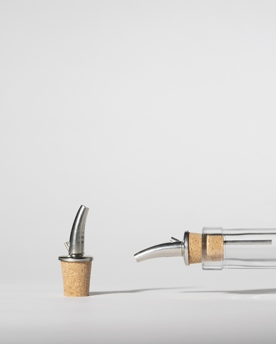 Long stainless steel olive...